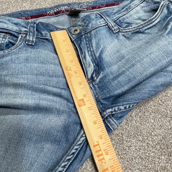 Refuge womens bootcut jeans sz 11R mid rise blue jeans retro Y2K cowgirl rodeo - Picture 7 of 12